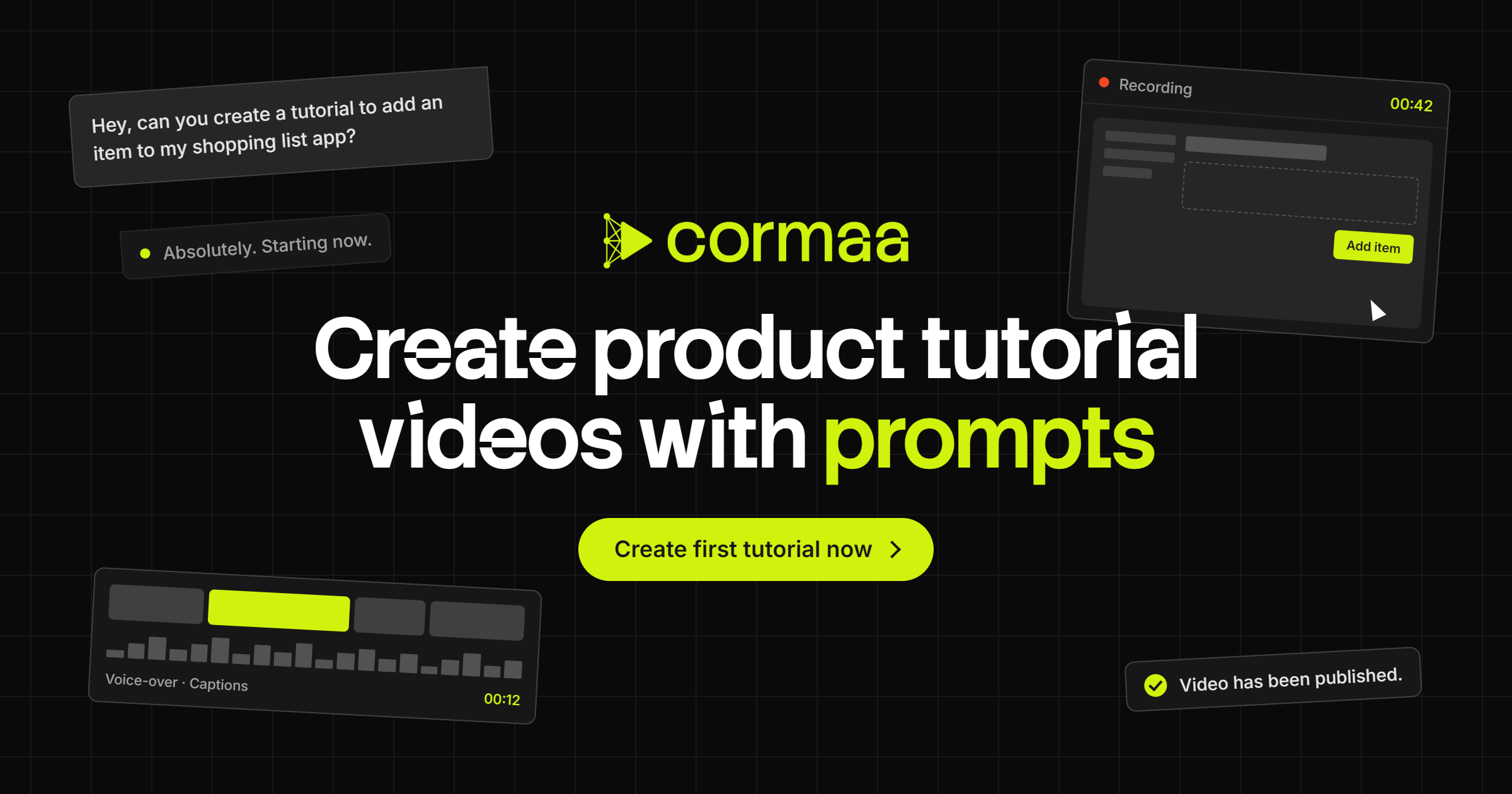 Drop your startup/project url and I will sign up and create a product tutorial for it with just a pr